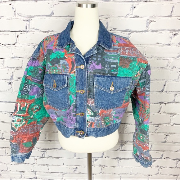 Rue Royale Jackets & Blazers - Vintage 80’s / 90’s Rue Royale Denim Jean Jacket
